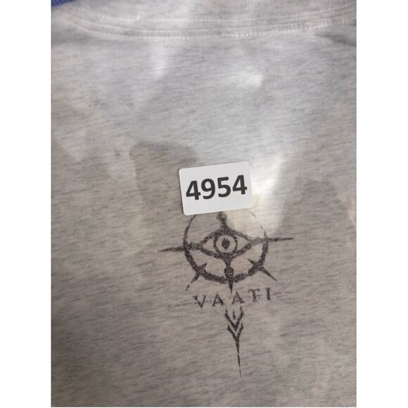 Men's Fear of the Unknown Graphic Quote T-Shirt Size M Gray - Picture 11 of 11